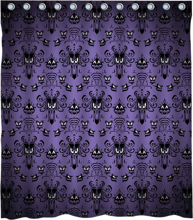 Haunted Mansion Shower Curtain