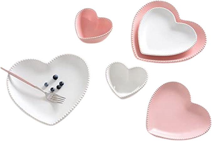 Heart-Shaped Plates