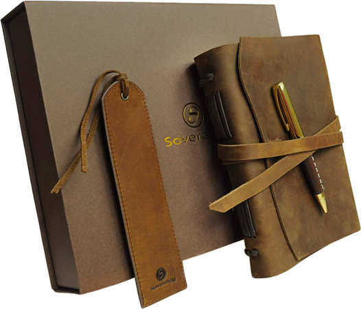 Leather Journal Set