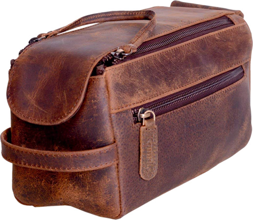 Leather Toiletry Bag