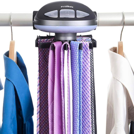 Motorized Tie Organizer