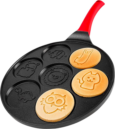 Pancake Pan With Seven Animal Designs