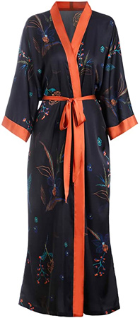 Silky Kimono Robe