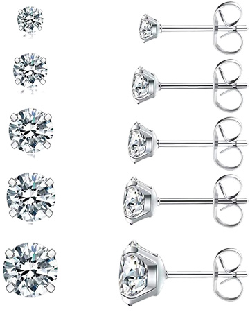 Stud Earrings Set