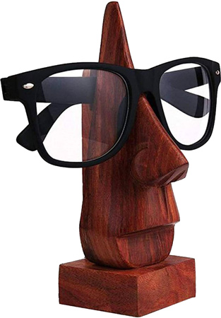 Wooden Sunglasses Holder