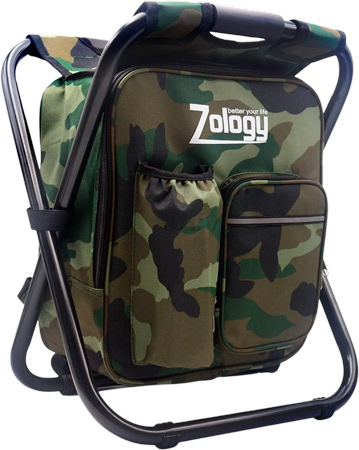 Zology Folding Camping Chair Stool