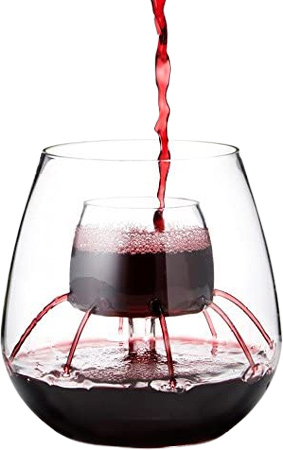 Aerating Wine Glass