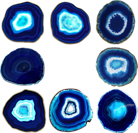 Agate Drink Coasters