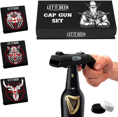 Cap Gun Beer Opener