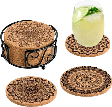 Cork Drinks Coasters