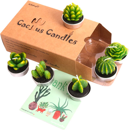 Cute Cactus Tealights