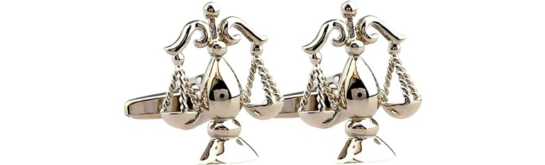 Scales of Justice Cufflinks