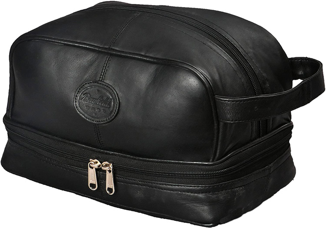 Leather Toiletry Bag