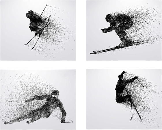 Skiing Wall Art Prints