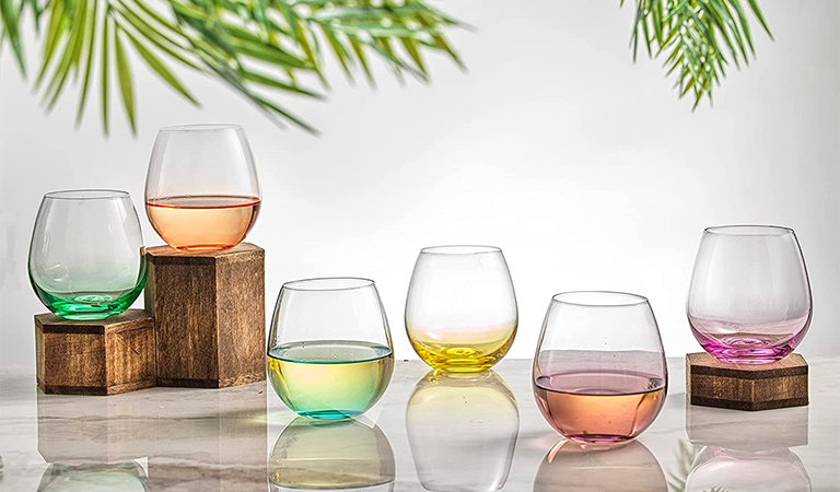 Stemless Wine Glasses