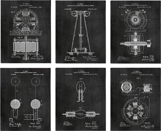 Tesla Wall Art