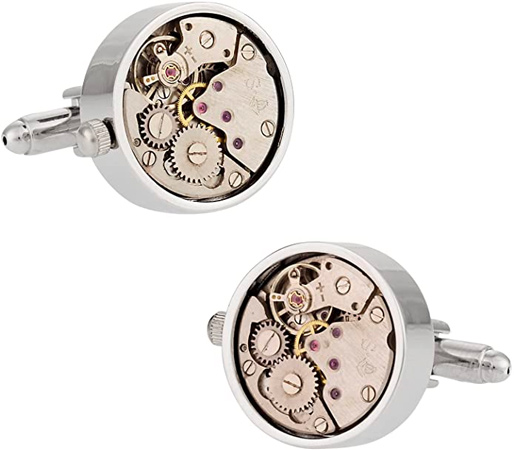 Watch Mechanism Cufflinks