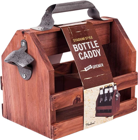 Wood Beer Caddy