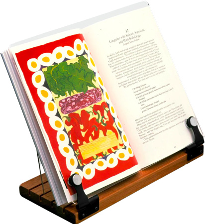 Wooden Cookbook Holder