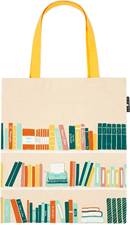 Bookshelf Tote Bag