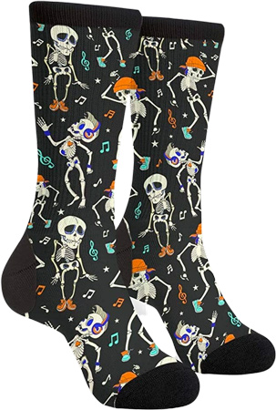 Dancing Skeleton Socks