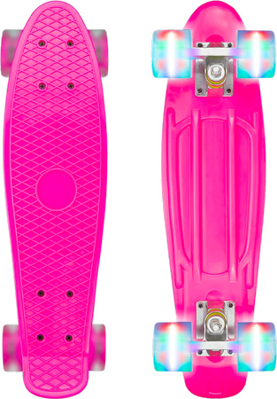 Pink Plastic Skateboard