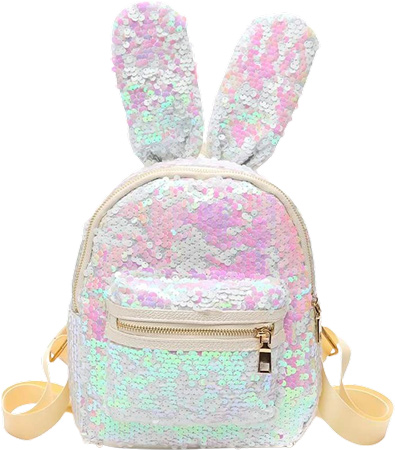 Sequined Easter Backpack