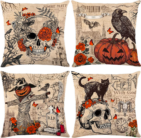 Spooky Pillow Covers