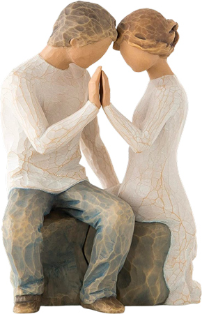 Carved Love Sculpture