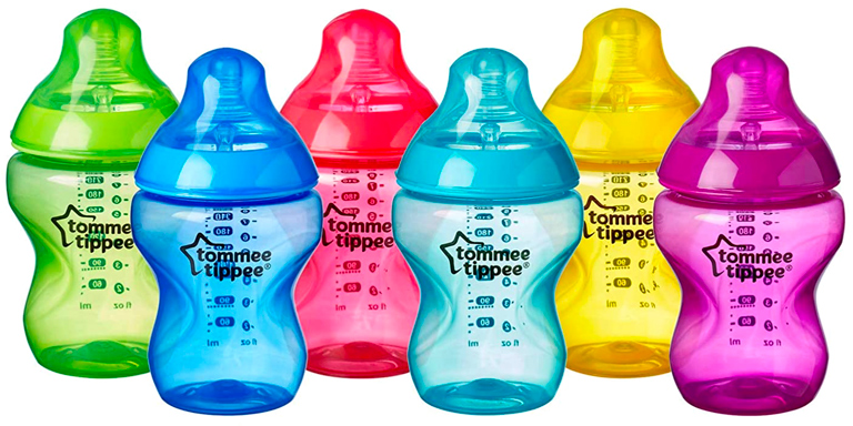 Colorful Baby Bottles