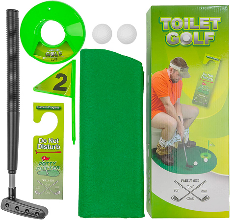 Toilet Golf Game