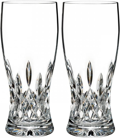 Crystal Pint Glasses