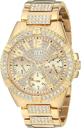 Gold Crystal Watch