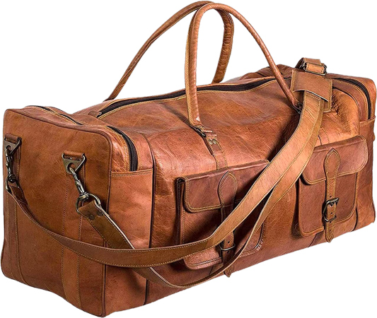 Leather Duffel Bag