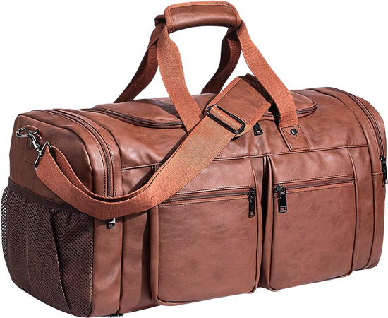 Leather Duffel Bag