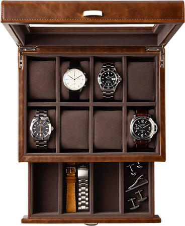 Leather Watch Box