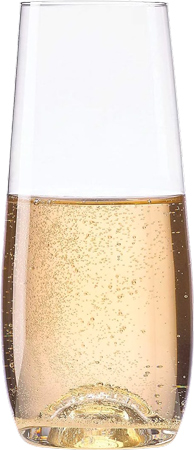 Stemless Champagne Flutes