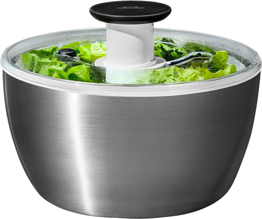 Steel Salad Spinner