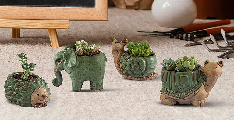 Animal Succulent Pots