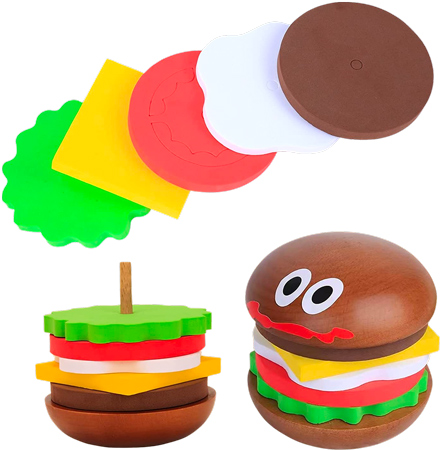 Burger Coaster Set