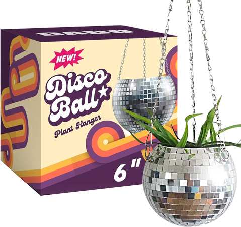 Disco Ball Planter