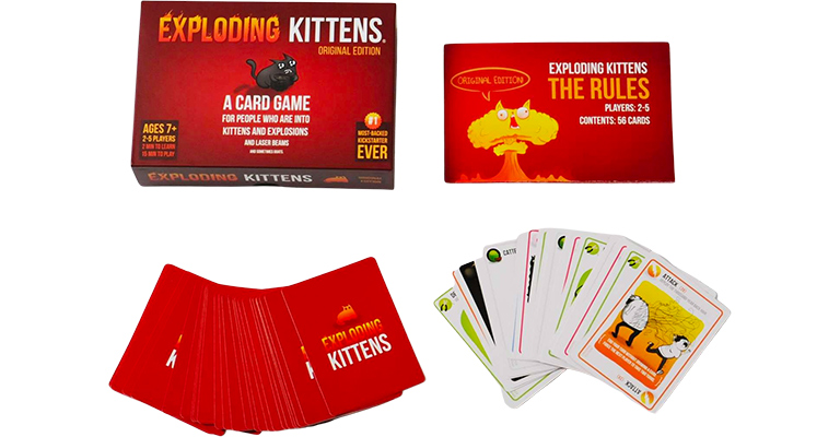 Exploding Kittens (a fun game)