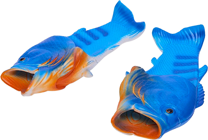 Rubber Fish Slippers