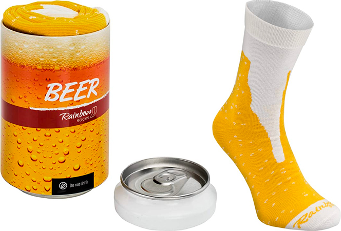 Canned Beer Socks