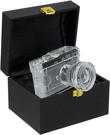 Crystal Camera Paperweight