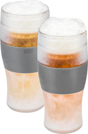 Frosted Beer Glasses