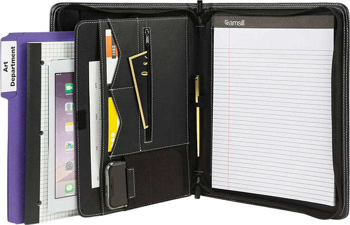 Zippered Portfolio Organizer