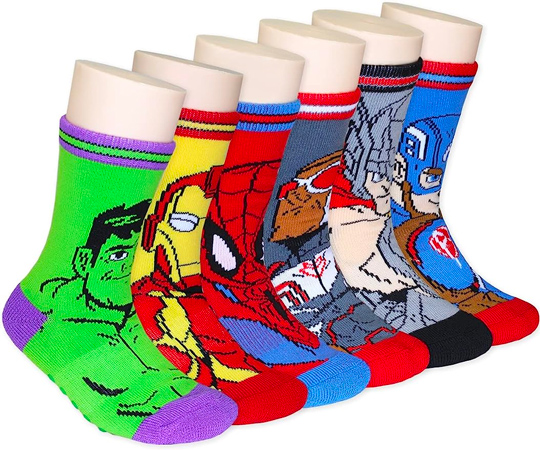 Marvel Superhero Socks Set