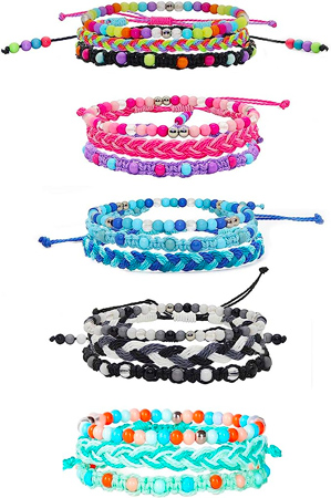 Lot de bracelets d’amitié tressés