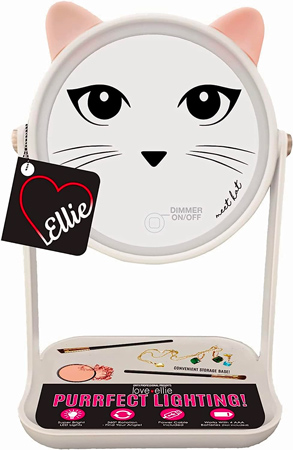 Cat LED Makeup Mirror